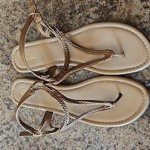 Écho Bay braided leather sandals